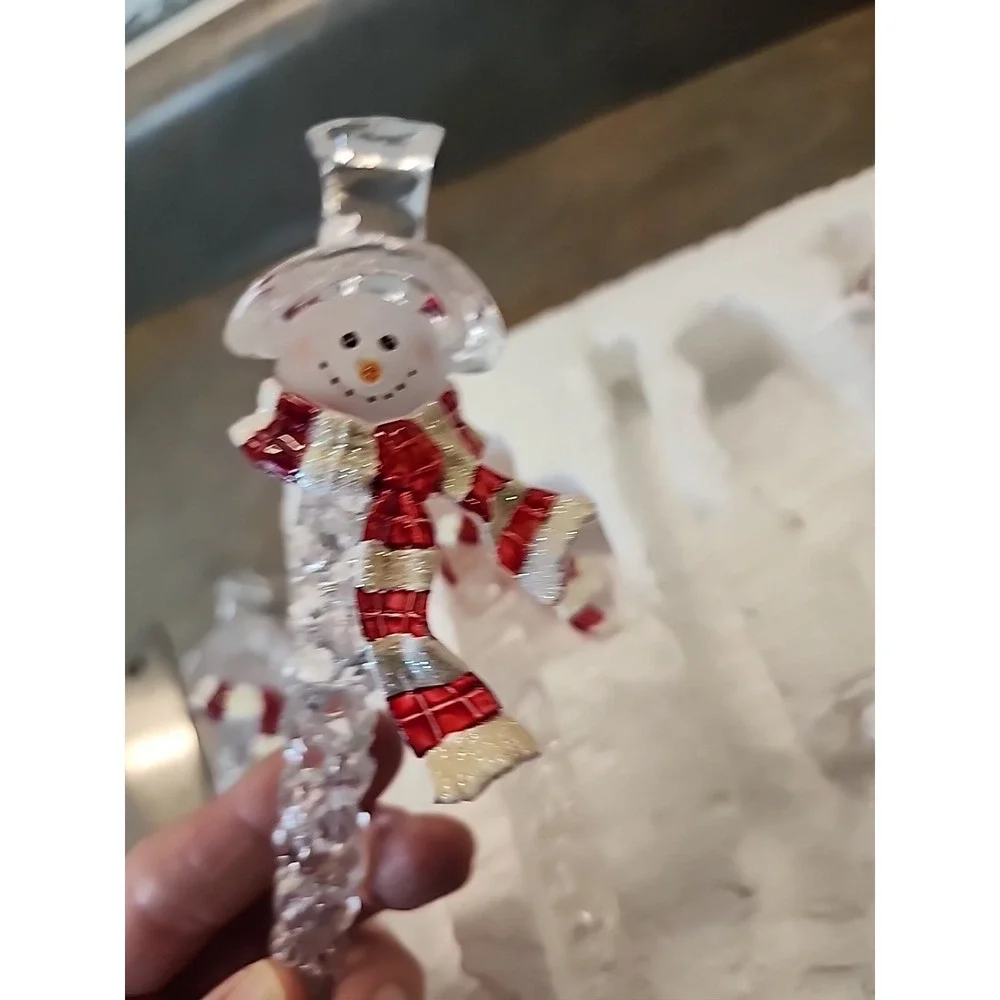 Snowman Icicle Ornament 9